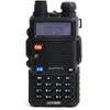 Talkie baofeng uv5r uv5r walkie talkie banda dupla 136174mhz 400520mhz transceptor de rádio de duas maneiras com fone de ouvido sem bateria de 1800mAh.