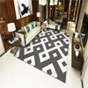 Geometric prtg livg large carpet bed modern home decoration, living room, washable