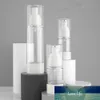 1pcs Plastic Travel Bottle Refillable Transparent Airless Pump Perfume Vacuum Spray Bottle 15ml/30ml/50ml New