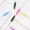 Pennello per ciglia Spazzole per sopracciglia usa e getta Bacchette per mascara Applicatore Lash Curling Comb Innesto Beauty Makeup Tool