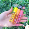 Mirror Water Liquid Lipgloss Transparent Glass Lip Gloss Lip Oil Waterproof Lasting Jelly Lipstick 6pcs