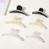 Girl Hair Accessories Kid Hair Claws Solid Crab Clamps Ponytail Hair Children Holder Rope