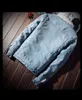 ZOGAA Uomo Jean Giacca e cappotto Trendy Warm Fleece Denim Giubbotti Plus Size S-3XL Inverno Moda Uomo Outwear Maschio Cowboy Cappotto 201128