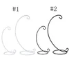 Spiral Bottom Ornament Display Stand Without vases Iron Hanging Rack Holder For Plant Christmas Candlestick Home Wedding Decoration LLS620-WLL