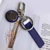 Fashion Designers key chain luxurys Personalized keychain pendant Creative Blue Decor men's and women's same car keys ch287A