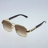 2022 hot selling fashion Square Sunglasses UV400 Women men 2021 Luxury Classic Male Sun Glasses brand metal Sunglasses