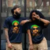 Męskie koszulki Amerykański Vintage Rodman Krótki rękaw Koszulka męska Męska i damska Hip Hop Hop Oversize Luźna Marka Mody