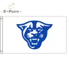 NCAA Georgia State Panthers Flag 3*5 футов (90 см * 150 см) Полиэстеровый флаг Баннерное украшение летающий флаг для дома и сада Праздничные подарки