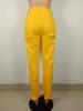 Plus 3xl 4xl 4xl dżinsowe dżinsy umyte otwory dżinsy mody solidne spodnie dżinsowe spodażne stałe kolor większy rozmiar legginsy 4443