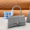 Bolsas femininas Bolsas de grife Letra Moda Crocodilo Padrão Sacola de compras Mulher Luxo Crossbody Estilo brilhante Bolsas de ombro