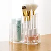 Clear Acrylic Make-up Borstel Houder Cosmetische Organisator Box voor Lipstick Eyeliner Potlood Nagellak Y200111