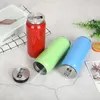 Creative Vacuum Insulated Water Bottle Fashion Stainless Steel Thermos Portable Wide Mouth Can Cup Travel Water Coke Drinking Bottle VT1747