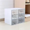 Transparent plastic shoe storage box Japanese Thickened flip drawer organizer