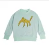 Бренд весенний лето детские свитера для мальчиков для мальчиков модные печати толщины детские детские хлопковые избыточные одежды LJ201128