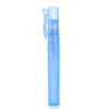 2000pcs 10ml旅行ポータブル香水瓶スプレーボトルサンプル空の容器噴霧器ミニ詰め替え可能なボトルプラスチックペンの形