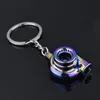 Metal Turbo Keychain Подвеска Creative Peart Model Turbine Turboatleger Keyring Декоративная ключевая цепочка 7 Цветов