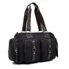 Duffel Bags 2021 Men Handbag Leather Large Capacity Travel Bag Shoulder Male Duffle Tote Casual Messenger Crossbody Bags1