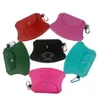 Mask Storage Bags PU Leather Portable Face Mask Purse Bag Organizer Pouch Girls Dustproof Pad Storage Holder Clip DDA785