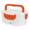 Caixa de almoço multi-funcional com colher portátil de aquecimento elétrico almoço alimento recipiente de arroz de aquecedor para casa escritório carro y200429