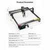 Printers ATOMSTACK S10 Pro 50W CNC Desktop DIY Laser Engraving Cutting Machine 410x400mm Area Fixed-Focus Ultra-thin