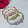 Braccialetti caldi per vendere a caldo vite per trapano piena braccialetti oro braccialetti donne punk per il miglior regalo lussuoso gioiello di qualità superiore