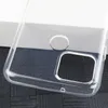Clear Soft Slim Fit Transparent Silikonowy elastyczny wstrząsy Osłona zderzaka TPU dla Google Pixel 5 / Pixel 5 XL / Pixel 4a