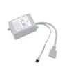 Kunststoff-300-LED-SMD3528-24-W-RGB-IR44-Lichtleistenset mit IR-Fernbedienung (weiße Lampenplatte)
