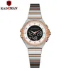 Kademanトップブランドの高級女性腕時計LEDアナログデジタルディスプレイクォーツ女性ウォッチステンレス鋼の腕時計Reloj Mujer 201114