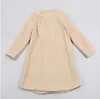 Baby Designers Clothes INS Button Dust Tench Coat Winter Baby Girl Solid Poncho Outwear Long Sleeve Jacket Fashion Princess Cloak LSK1738