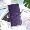 Impressum PU-Leder-Geldbörsenhüllen für iPhone 15 14 Pro Max 14 Plus Samsung Galaxy A12 A21 A02S A32 A52 5G A72 S21 A42 Luxus-Glücksklee-Blumenkartenhalter Flip-Cover-Beutel