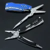 EDC Multitool Folding Knife Survival Tools Plier Pocket Scissors Camping Fishing Combine Multifuntional Pliers Screwdriver Bits Y200321