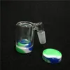 narguilés Glass Reclaim Catcher ash catcaher handmake avec 4mm Quartz Banger nail et 5ml wax containers