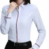 Women Blouse Bloge Button a maniche lunghe Ladies Ladies Office Work Shirts Elegant Female Blusas Satin Slim Wear New Arrival T200321