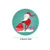 500pcs / roll Natal New Rolo Pacote da etiqueta para o Holiday Gift Decor DIY Embrulhos decorações do Xmas Adesivos Navidad Detalhes