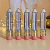 5ml Tom läppglansrör Container Clear Lip Balm Tubes Pencil Shape DIY Privat etikett Läppstift Refillerbar Flaskor Mini Provbehållare