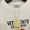 Europe France Vetements Shop No Social Media Antisocial Embroidery Tshirt Fashion Mens T Shirts Women Clothes Casual Cotton Tee P4P7