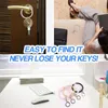 Silicone Bracelet Key Chain Glitter Bracelets Sports Party Keychain BraceletsKeychain With Metal Ring Cute Bangles Keyring PartyGift WQ644-WLL