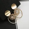 Dangle & Chandelier Vintage Stylish Earrings For Women Long Gold Ball Statement Earring Metal Pearl Earing Hanging Fashion Trendy Jewelry1