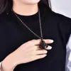 Natural Ice Obsidian Big Belly Buddha Pendant Black Maitreya Buddha Necklace Female7800077