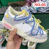 Off-White Nike Dunk Low The 50 أعلى جودة رياضية الاحذية lot the no.1-50 الثلاثي الأسود الدخان الرمادي ضوء العظام رجل المرأة في الهواء الطلق المدربين أحذية