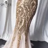 イブニングドレスOuro Vestidos de joite Sereia Um Ombro Barato joite Glitter Elegante Longo Festa Dourado Lantejouras VestidoフォーマルTule