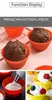 7cm ronde cake cup siliconen muffin cup diy bakvorm mal pudding cakevorm siliconen cakevorm