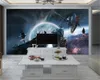 Modern Mural 3d Wallpaper 3d Wall Paper for Bedroom Romantic Spaceship 3d Wall Paper for Living Room Custom Photo