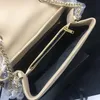 LOULOU Designer Tas Handtassen Vierkante Vetketting Schouder Crossbody Portemonnee 2022 Mode Echt Echt Leer Dames Hoge Kwaliteit Luxe Gewatteerde Messenger Bags EFFINI