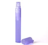 5ml 8ml 10ml vazio translúcido plástico frasco de frasco de frasco de perfume atomizador recarregável curso de cosméticos de cosméticos