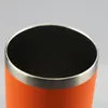 Edelstahl-Tumbler-20Oz-Doppelwand-Vakuum-Skinny-Tumbler mit Pudermantel-Farbfinish-isolierte Warmwasser-Flaschen umweltfreundliche Tassen