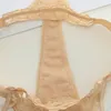 Damen G-String, T-Rücken, Blumen-Spitzenhöschen, niedriger Bund, durchsichtig, Schleife, Knoten, Tanga, sexy Dessous, Damenunterwäsche, Höschen, Will und Sandy2890324