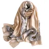 Sjaals luxe zijden sjaal vrouwen vintage paisley print femme moslim turkish hijab avondjurken hoofd sjaal foulard