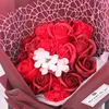 SOAP Rose Цветы День Святого Валентина подарок для Fridend Свадебный букет Домашние украшения Холдинг Искусственный розовый цветок