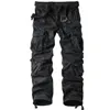 Men Cargo Pants New Military Army Green Plus Size Multi-Pocket Overalls Casual Baggy Camouflage Pantalones Men Work Trousers Plus Size 42